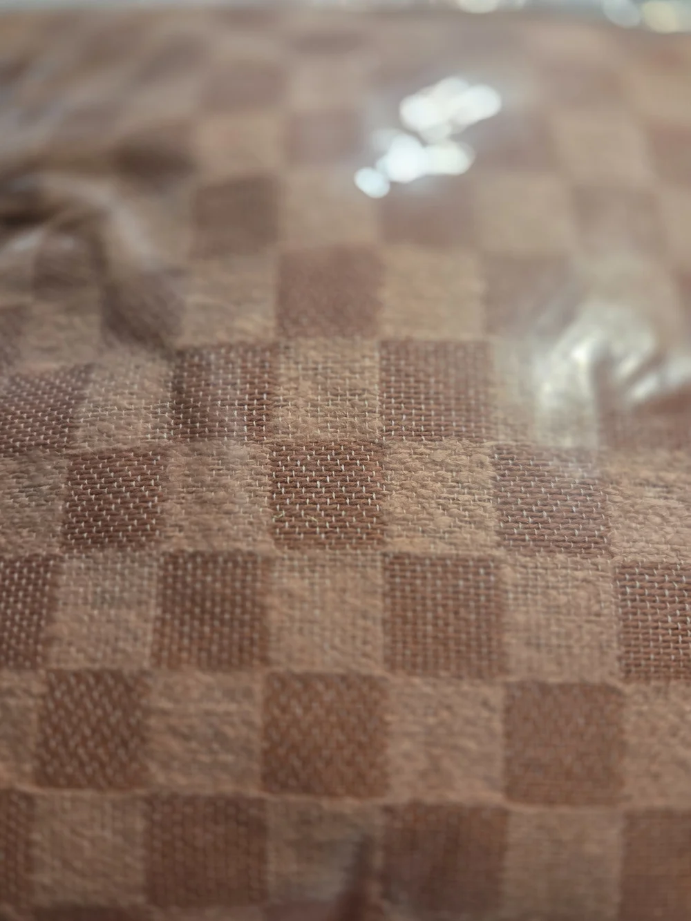 5 New Sealed Target Coarl/ Pink Checkered Accent Pillow 16x16